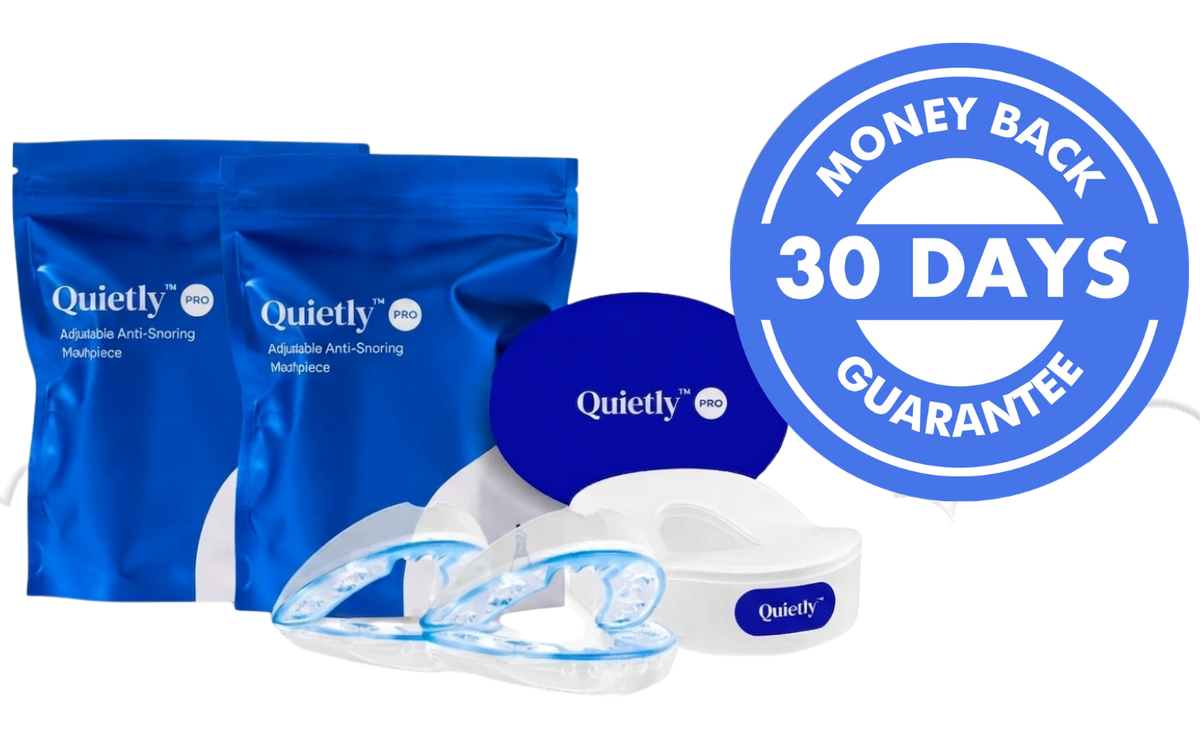 Quietly anti-snoring mouthpiece